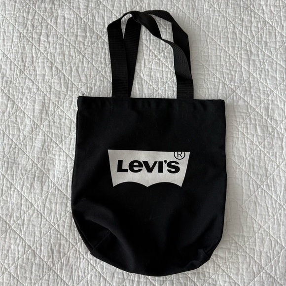 Levi's Classic Black Canvas Tote - Picture 2 of 6